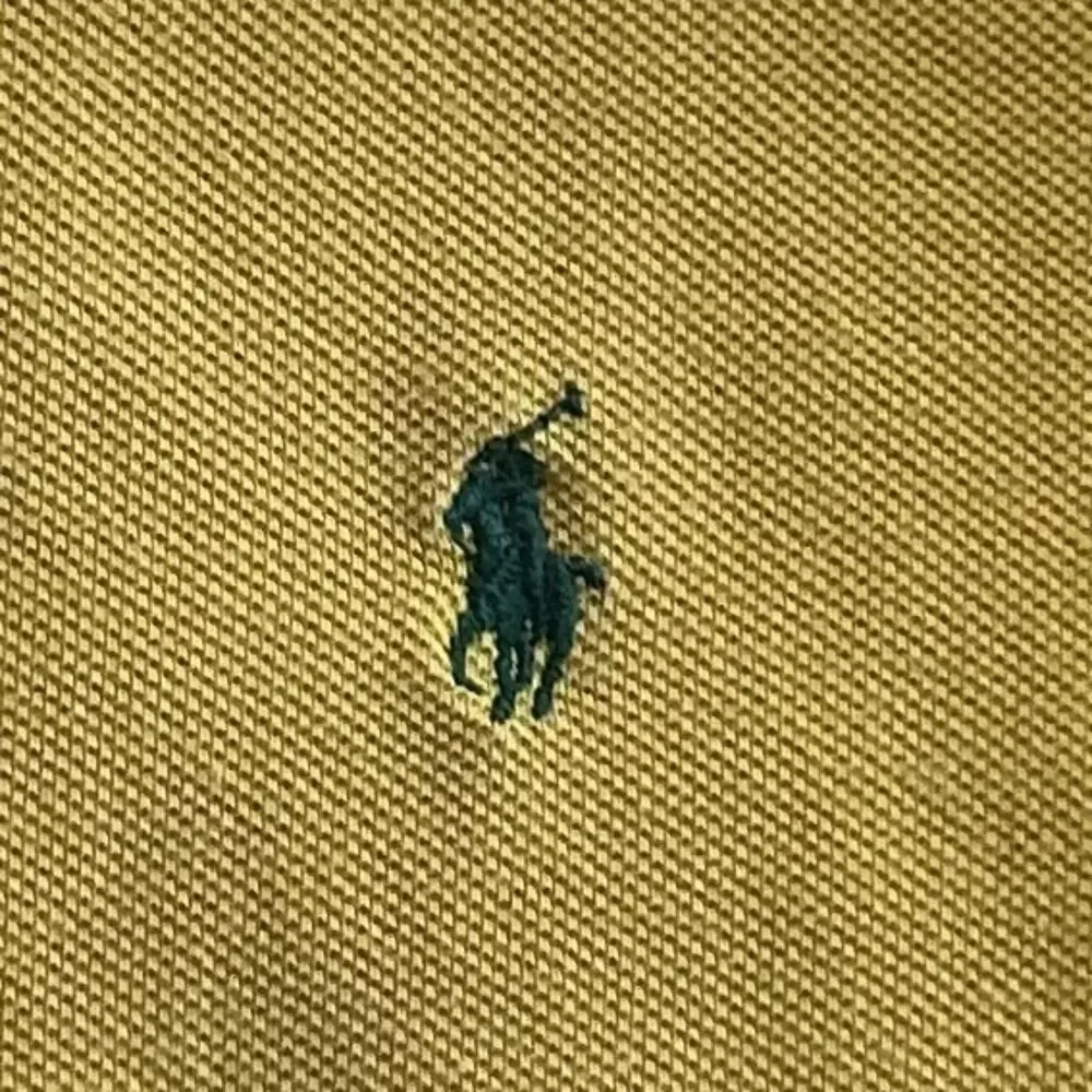 Polo Ralph Lauren Yellow Cotton Polo Shirt Men’s Medium